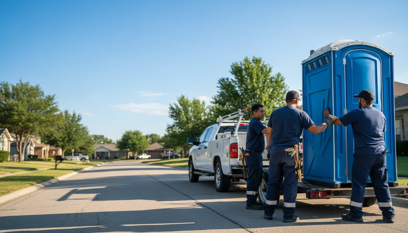 Portable Toilet Rental in Bronson, MI near me